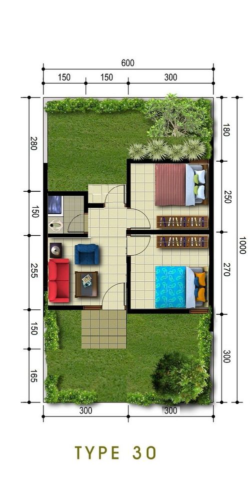 Layout Tipe 30